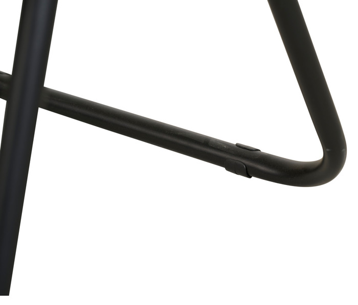 Klapstol polstret grå/sort - DAY